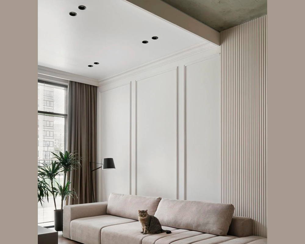 Карниз из полистирола высокой плотности HI WOOD L1902 120мм х 35мм х 2,0м.