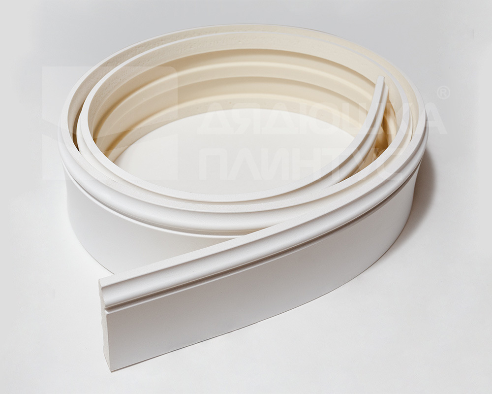 Плинтус NMC FL1 Flex Белый под покраску